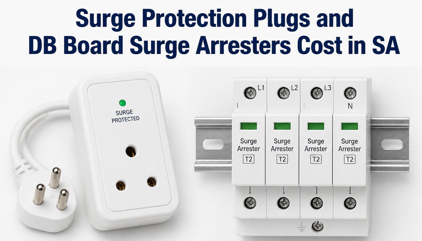 Surge Protection Plugs vs. DB Board Surge Arresters: Current South African Costs, SANS 10142-1 Standards Surge Protection Plugs vs. DB Board Surge Arresters: Current South African Costs, SANS 10142-1 Standards, and Real-World Protection Strategies