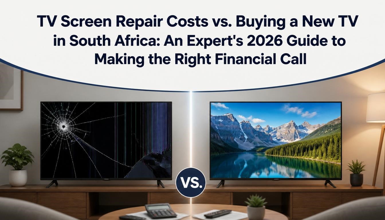 TV Screen Repair Costs vs. Buying a New TV in South Africa: An Expert’s 2026 Guide to Making the Right Financial Call TV Screen Repair Costs vs. Buying a New TV in South Africa: An Expert's 2026 Guide to Making the Right Financial Call