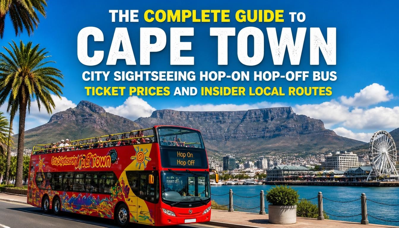 The Complete Guide to Cape Town City Sightseeing Hop-On Hop-Off Bus Ticket Prices and Insider Local Routes