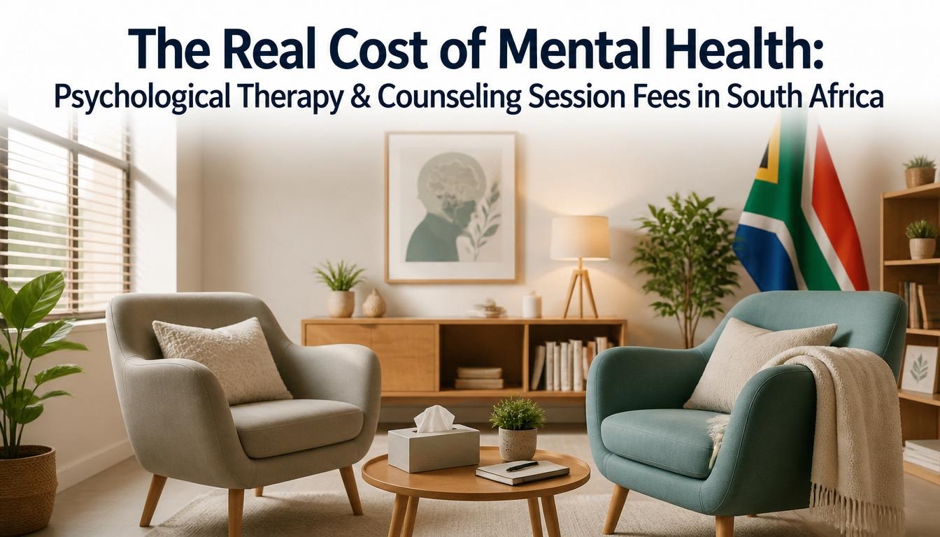 The Real Cost of Mental Health: Psychological Therapy & Counseling Session Fees in South Africa