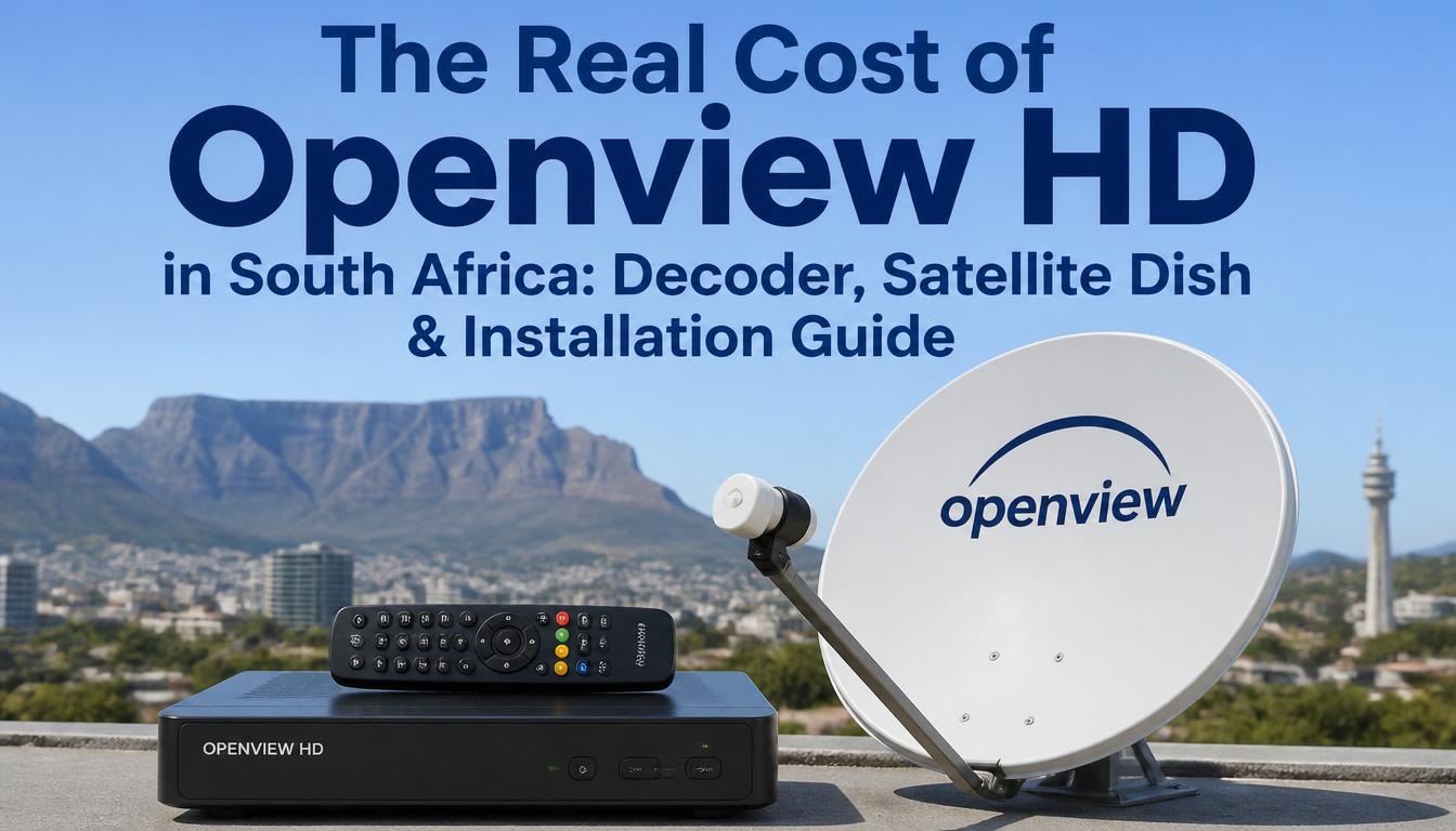 The Real Cost of Openview HD in South Africa: Decoder, Satellite Dish & Installation Guide The Real Cost of Openview HD in South Africa: Decoder, Satellite Dish & Installation Guide