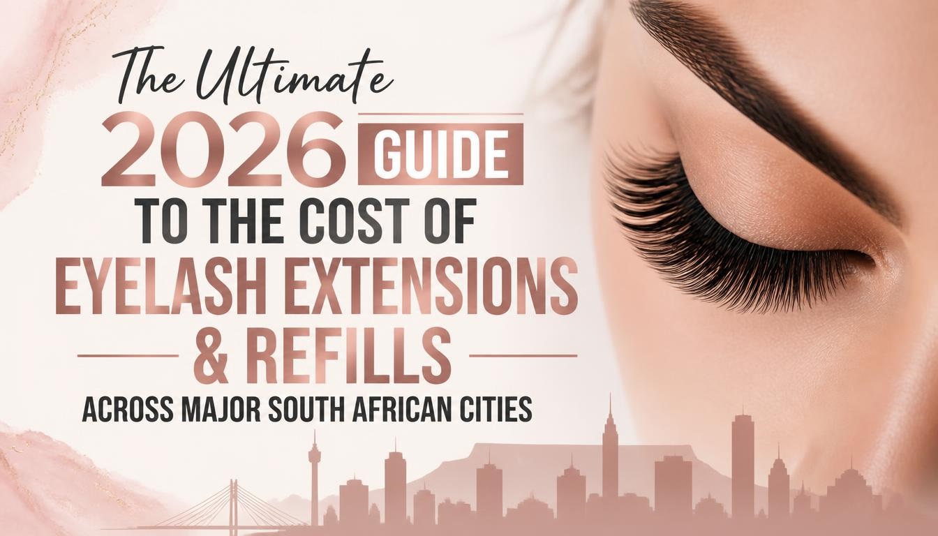 Real Cost of Eyelash Extensions & Refills Across Major South African Cities The Ultimate 2026 Guide to the Cost of Eyelash Extensions & Refills Across Major South African Cities