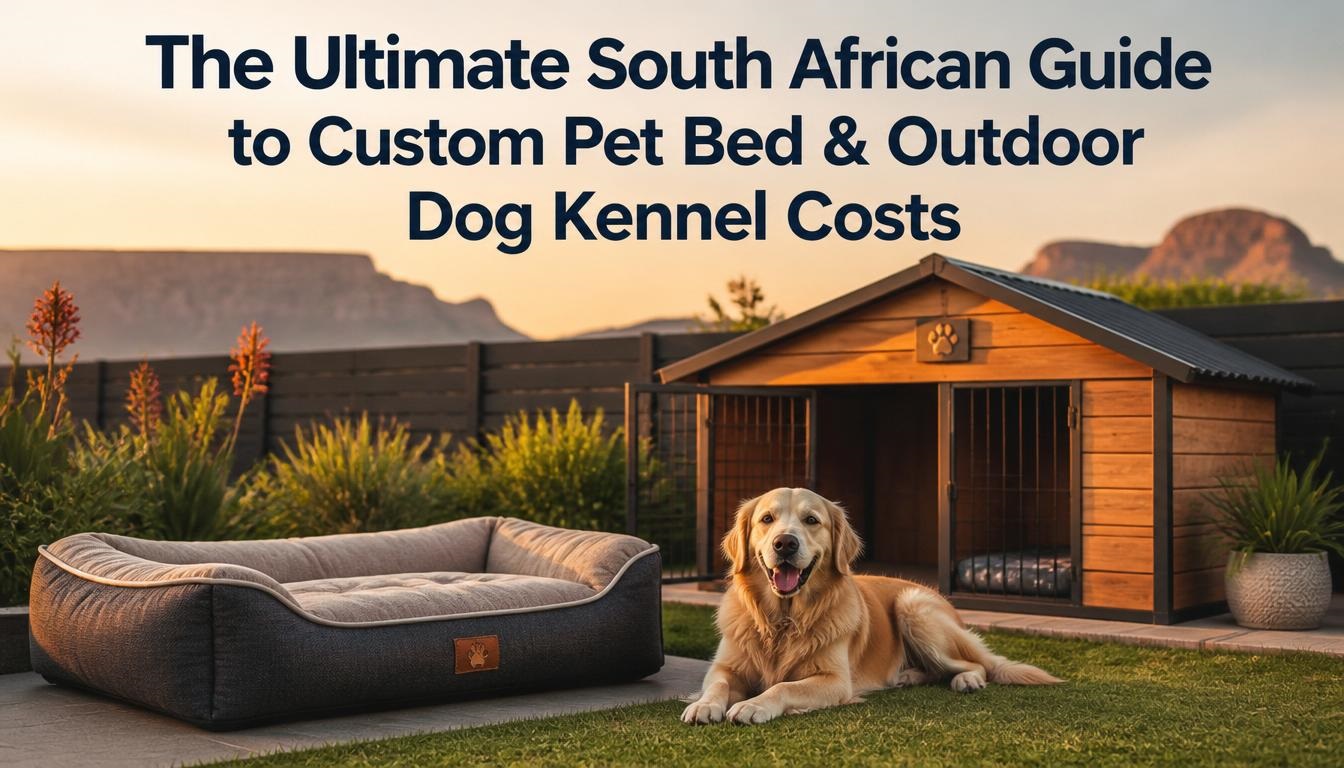 The Ultimate South African Guide to Custom Pet Bed & Outdoor Dog Kennel Costs
