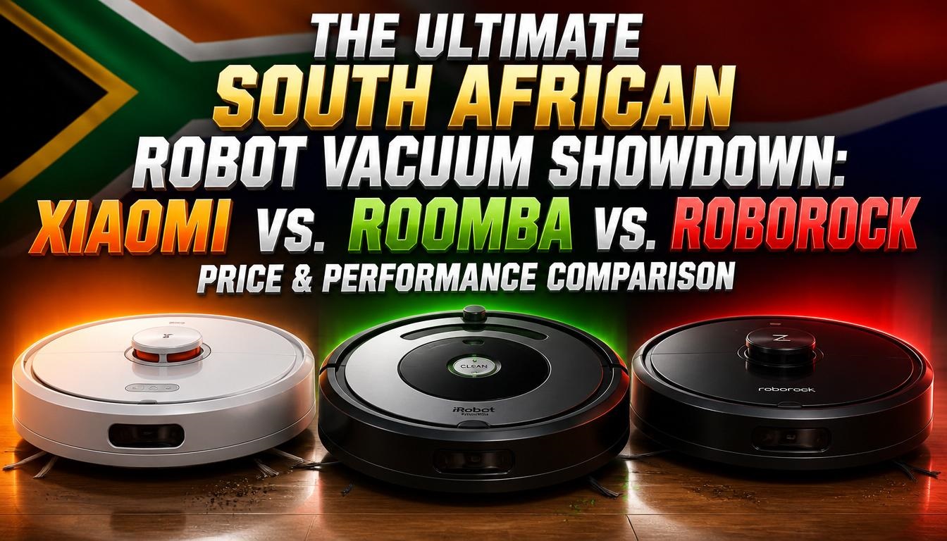 The Ultimate South African Robot Vacuum Showdown: Xiaomi vs. Roomba vs. Roborock Price & Performance Comparison