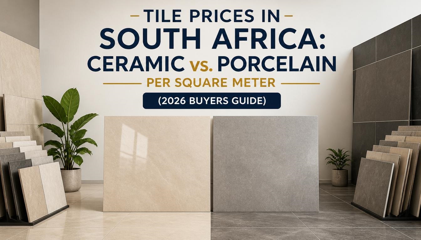 Tile Prices in South Africa: Ceramic vs. Porcelain Per Square Meter (2026 Buyers Guide) Tile Prices in South Africa Ceramic vs. Porcelain Per Square Meter (2026 Buyers Guide)