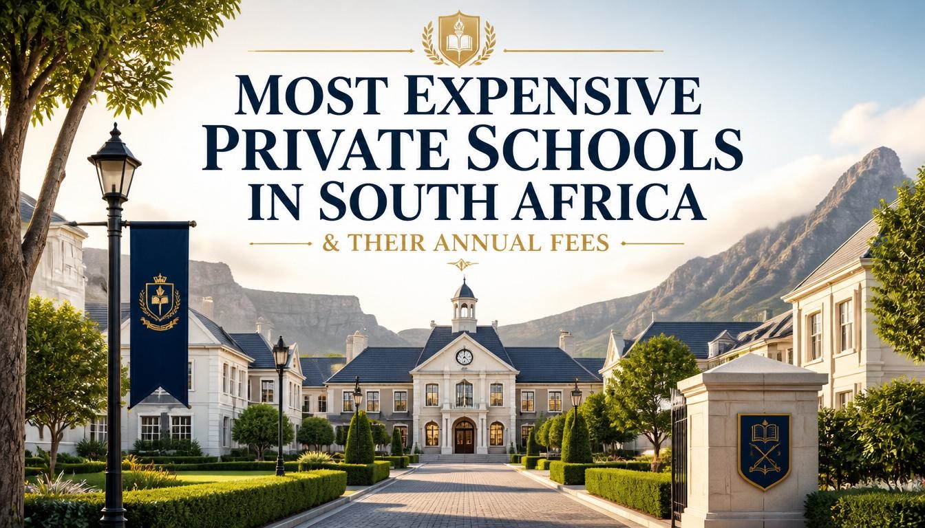 Top Most Expensive Private Schools in South Africa & Their Annual Fees Top Most Expensive Private Schools in South Africa & Their Annual Fees