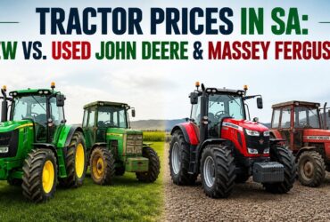 New vs. Used John Deere and Massey Ferguson Tractor Prices in South Africa