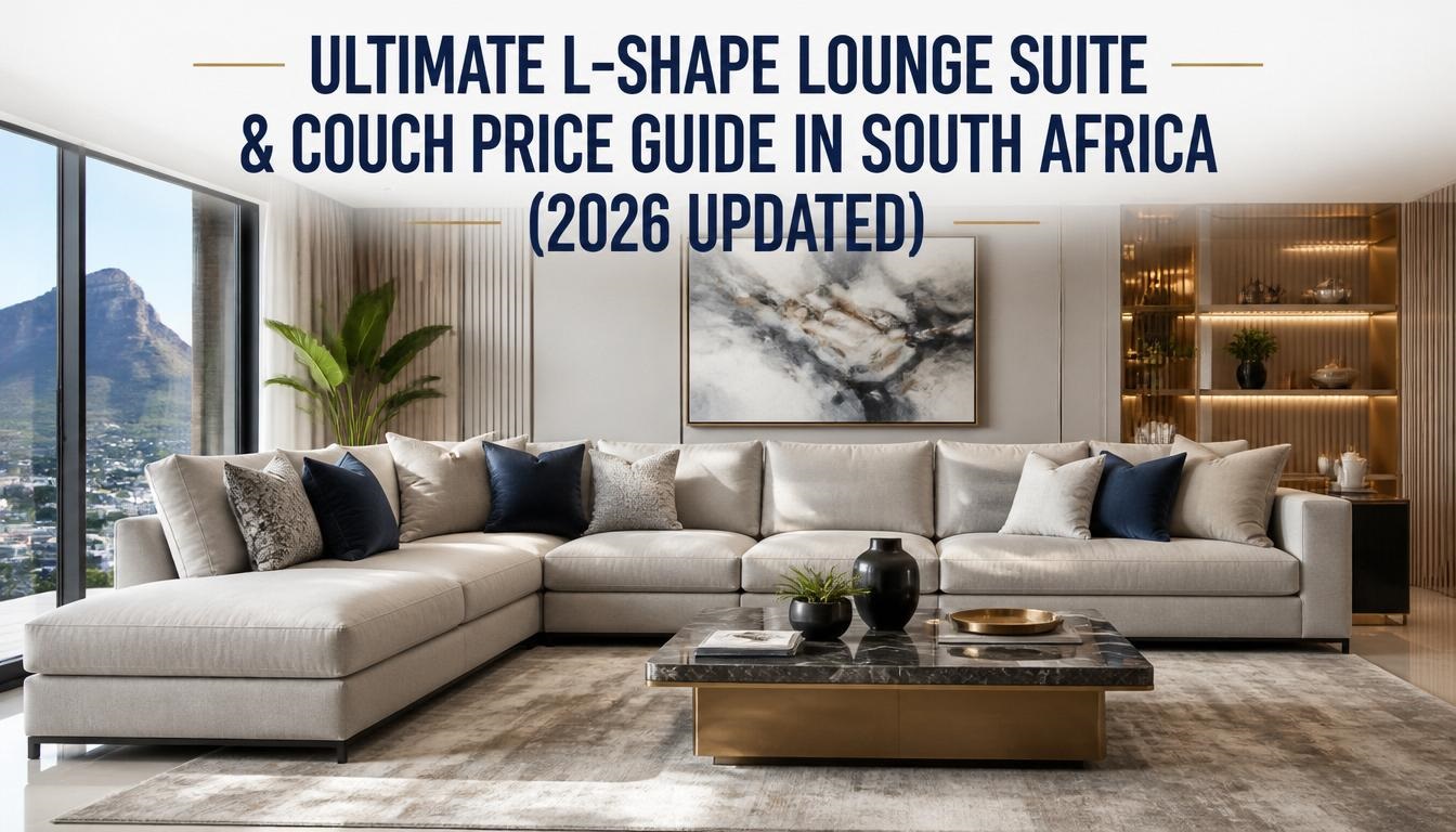 Ultimate L-Shape Lounge Suite & Couch Price Guide in South Africa (2026 Updated)