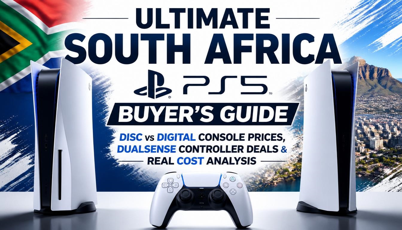 Ultimate South Africa PlayStation 5 Buyer’s Guide: Disc vs Digital Console Prices, DualSense Controller Deals & Real Cost Analysis Ultimate South Africa PlayStation 5 Buyer's Guide: Disc vs Digital Console Prices, DualSense Controller Deals & Real Cost Analysis