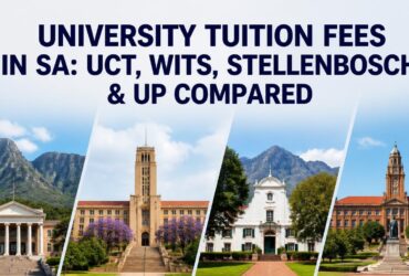 University Tuition Fees in SA: UCT, Wits, Stellenbosch & UP Compared