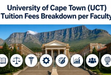 University of Cape Town (UCT) Tuition Fees Breakdown per Faculty
