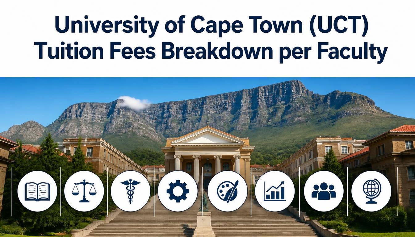 University of Cape Town (UCT) Tuition Fees Breakdown per Faculty University of Cape Town (UCT) Tuition Fees Breakdown per Faculty