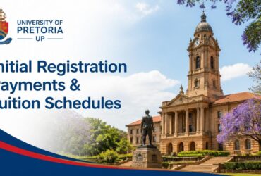 University of Pretoria (UP) Initial Registration Payments & Tuition Schedules