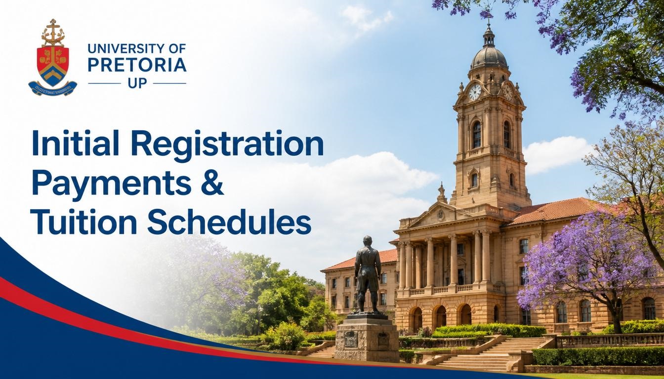 University of Pretoria (UP) Initial Registration Payments & Tuition Schedules