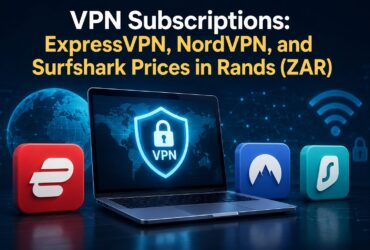 VPN Subscriptions ExpressVPN, NordVPN, and Surfshark Prices in Rands (ZAR)