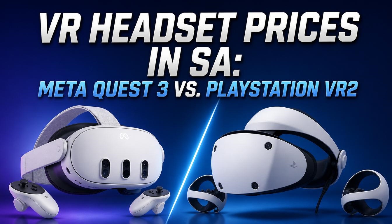 VR Headset Prices in SA Meta Quest 3 vs. PlayStation VR2 VR Headset Prices in SA Meta Quest 3 vs. PlayStation VR2