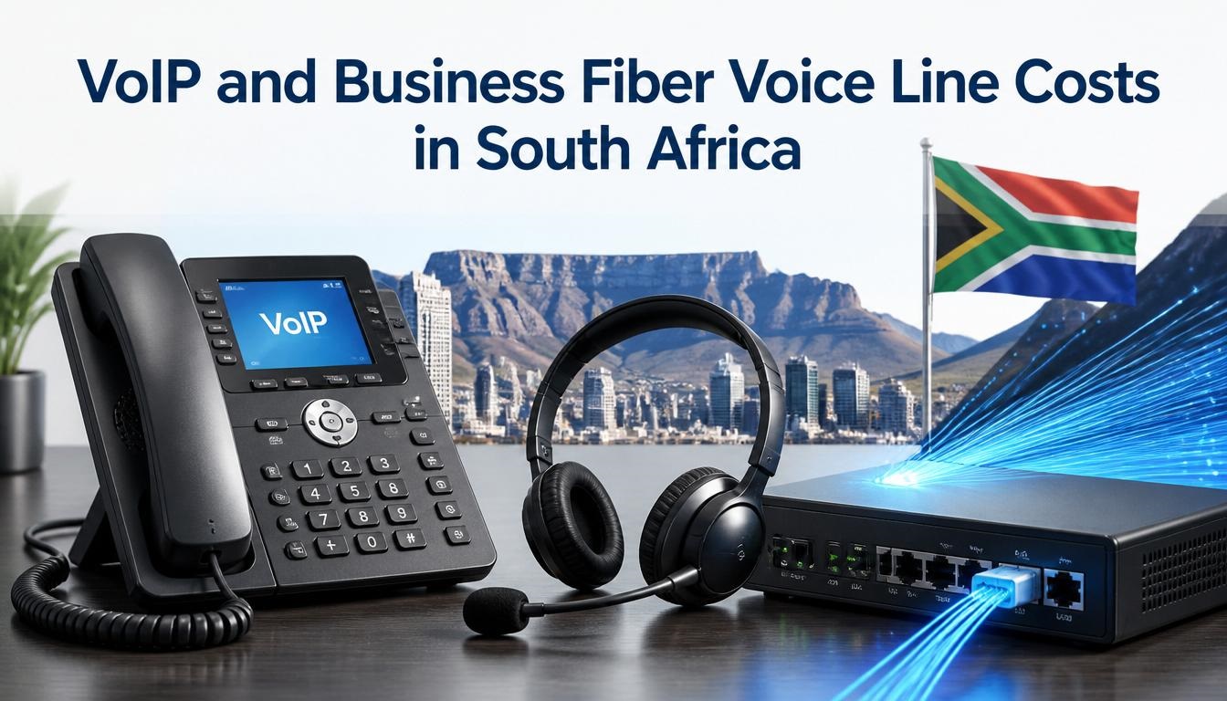 VoIP and Business Fiber Voice Line Costs in South Africa VoIP and Business Fiber Voice Line Costs in South Africa