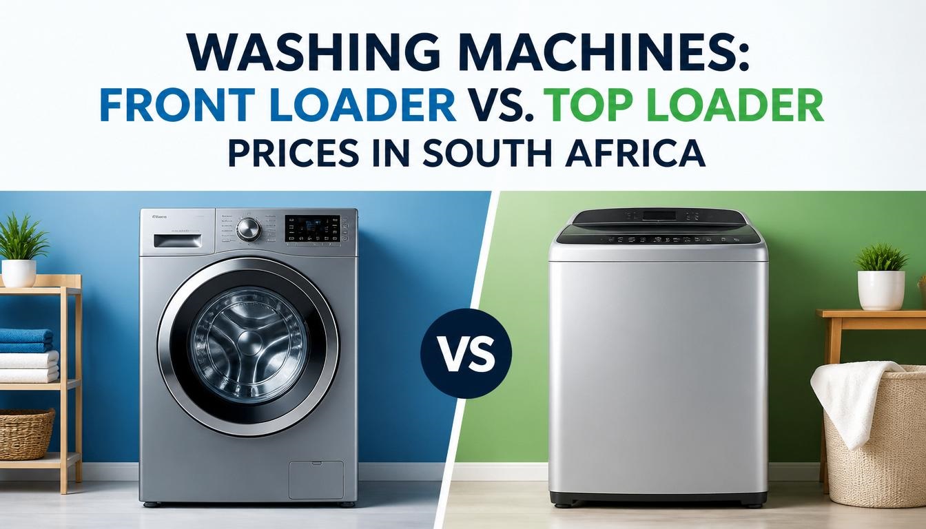 Washing Machines: Front Loader vs. Top Loader Prices in South Africa