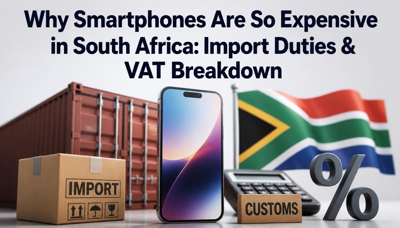 Why Smartphones Are So Expensive in South Africa: Import Duties & VAT Breakdown Why Smartphones Are So Expensive in South Africa: Import Duties & VAT Breakdown