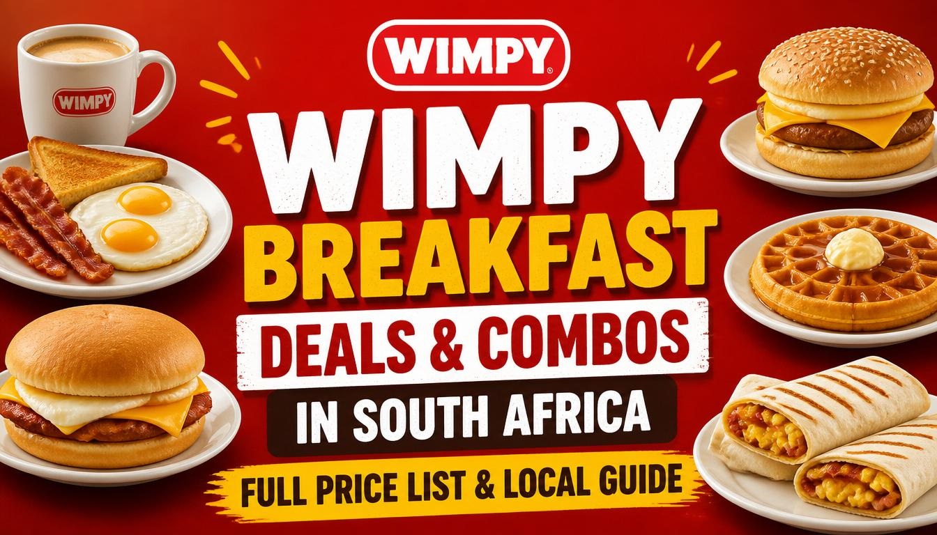 Wimpy Breakfast Deals & Combos in South Africa Full Price List & Local Guide Wimpy Breakfast Deals & Combos in South Africa: Full Price List & Local Guide