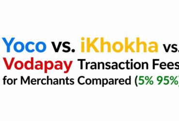 Yoco vs. iKhokha vs. Vodapay Transaction Fees for Merchants Compared