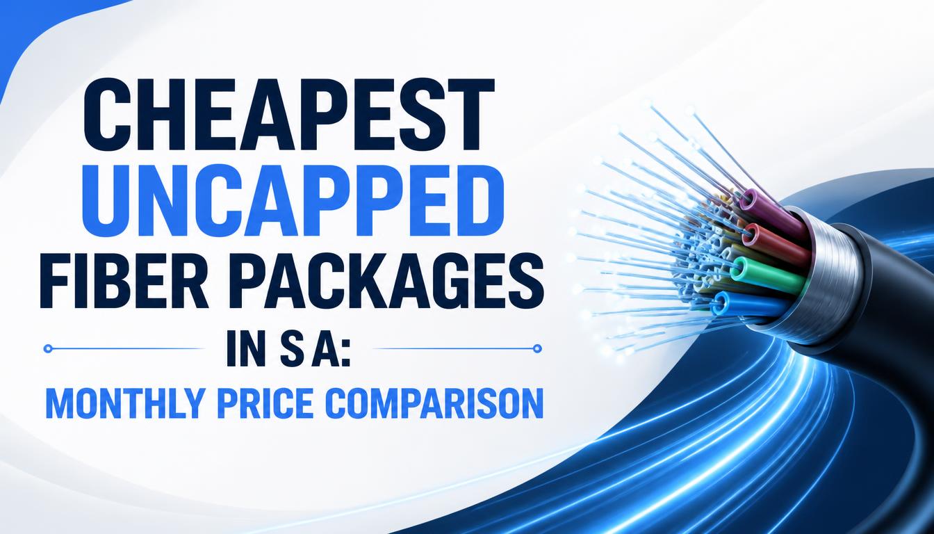 Cheapest Uncapped Fibre in SA: Current Rates, Hidden Clawbacks & ISP Realities Cheapest Uncapped Fibre in SA: Current Rates, Hidden Clawbacks & ISP Realities