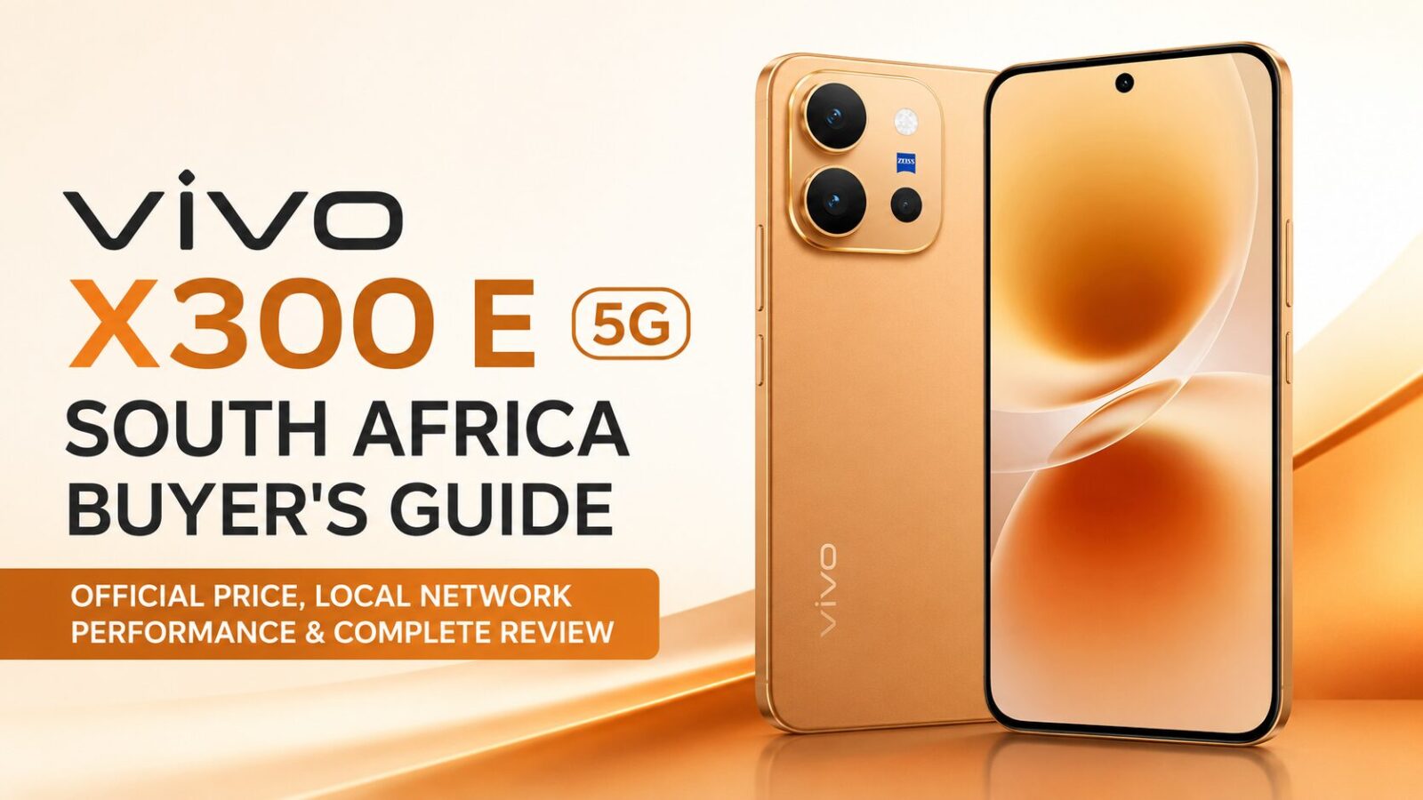 vivo X300 E 5G South Africa Buyer's Guide: Official Price, Local Network Performance & Complete Review