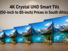4K Crystal UHD Smart TVs (50-inch to 85-inch) Prices in South Africa 4K Crystal UHD Smart TVs (50-inch to 85-inch) Prices in South Africa