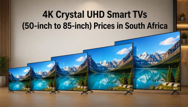 4K Crystal UHD Smart TVs (50-inch to 85-inch) Prices in South Africa