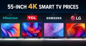 55-inch 4K Smart TV Prices (Hisense, TCL, Samsung, LG) 55-inch 4K Smart TV Prices (Hisense, TCL, Samsung, LG)
