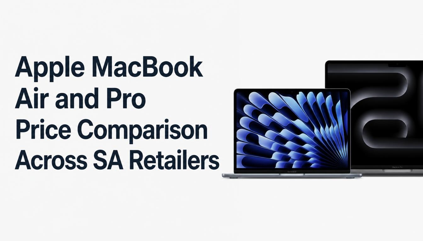 Apple MacBook Air and Pro price comparison across SA retailers