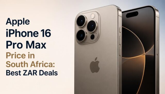 Apple iPhone 16 Pro Max Price in South Africa Best ZAR Deals Apple iPhone 16 Pro Max Price in South Africa: Best ZAR Deals