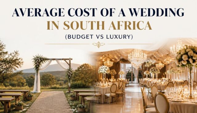 Average Cost of a Wedding in South Africa (Budget vs Luxury)
