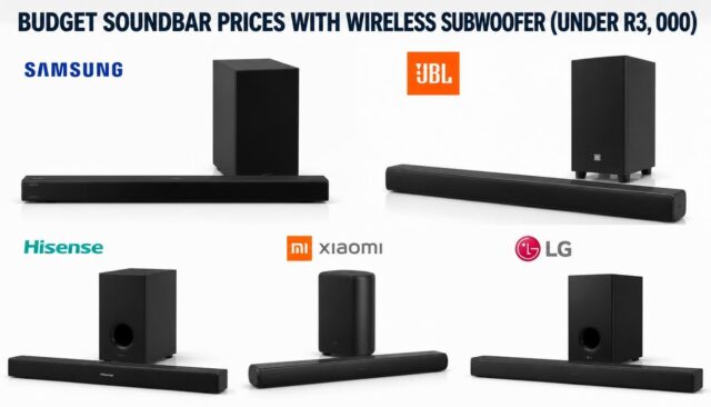 Best Budget Soundbar Prices with Wireless Subwoofer (Under R3,000)