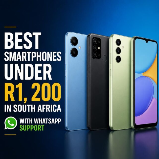 Best Smartphones Under R1,200 in South Africa with WhatsApp Support