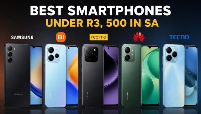 Best Smartphones Under R3,500 in South Africa (128GB Storage)
