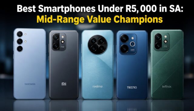 Best Smartphones Under R5,000 in SA Mid-Range Value Champions Best Smartphones Under R5,000 in SA: Mid-Range Value Champions