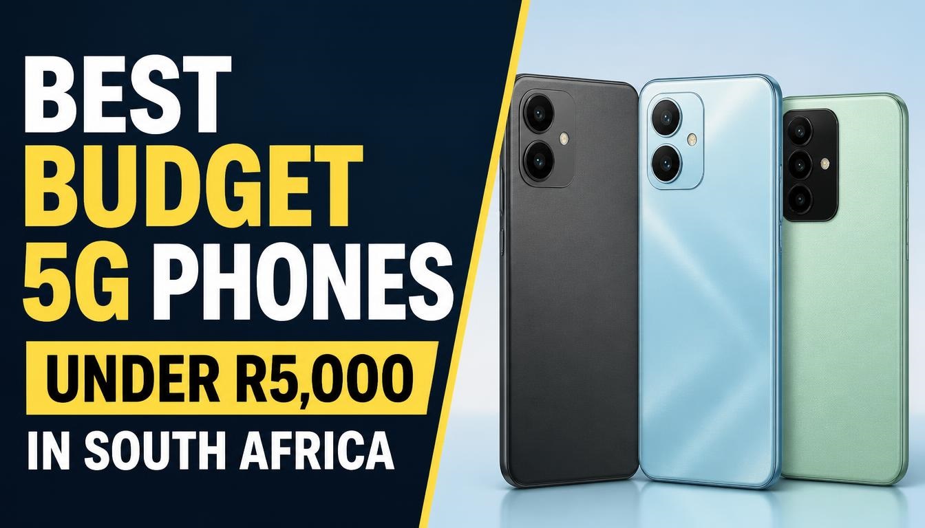 Best budget 5G phones under R5,000 in South Africa