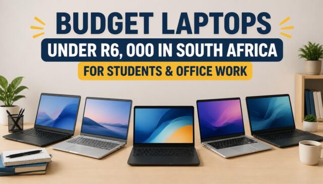 Budget Laptops Under R6,000 in South Africa for Students & Office Work Budget Laptops Under R6,000 in South Africa for Students & Office Work