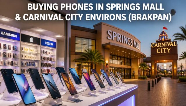 Buying Phones in Springs Mall & Carnival City Environs (Brakpan)