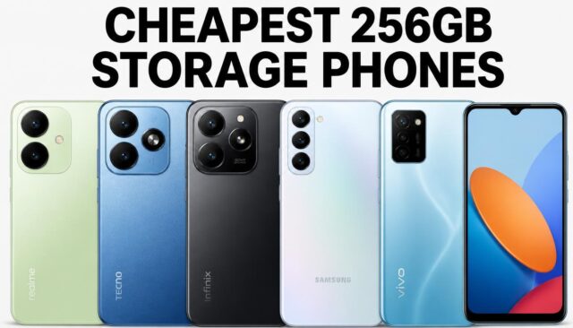 Cheapest 256GB Storage Phones Available on South Africa