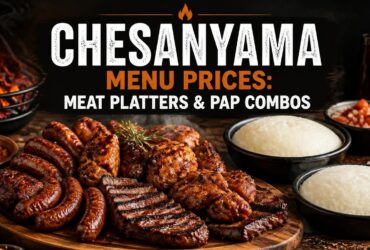 Chesanyama Menu Prices: SA Meat Platters & Pap Combos