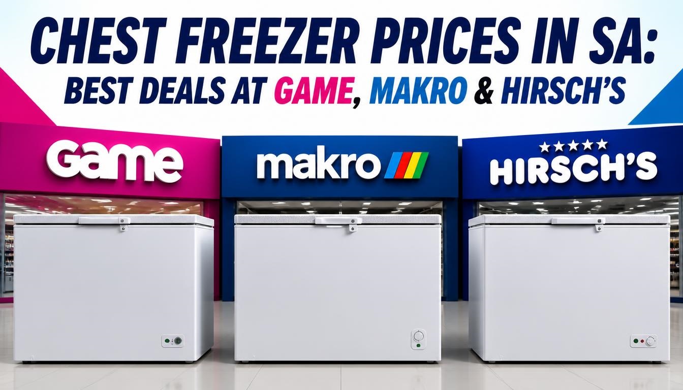 Chest Freezer Prices in SA: Best Deals at Game, Makro & Hirsch's