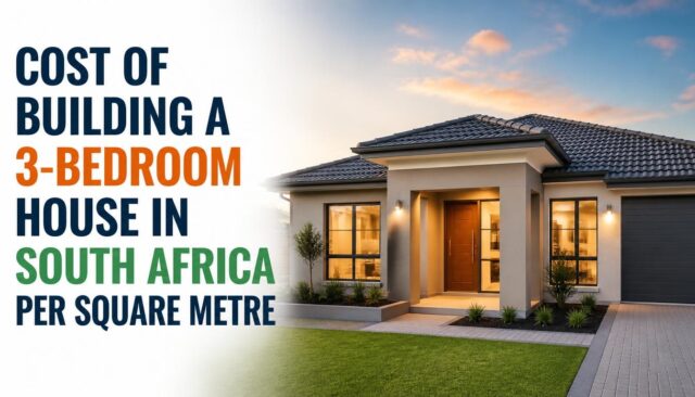 Cost of Building a 3-Bedroom House in South Africa per Square Metre