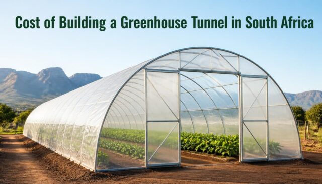 Cost of Building a Greenhouse Tunnel in South Africa Cost of Building a Greenhouse Tunnel in South Africa