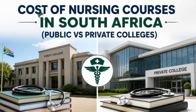 Cost of Nursing Courses in South Africa (Public vs Private Colleges) Cost of Nursing Courses in South Africa (Public vs Private Colleges)