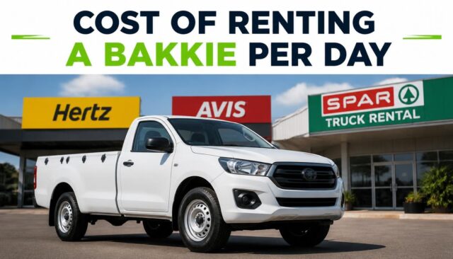 Cost of Renting a Bakkie Per Day (Hertz, Avis, Spar Truck Rental) Cost of Renting a Bakkie Per Day (Hertz, Avis, Spar Truck Rental)
