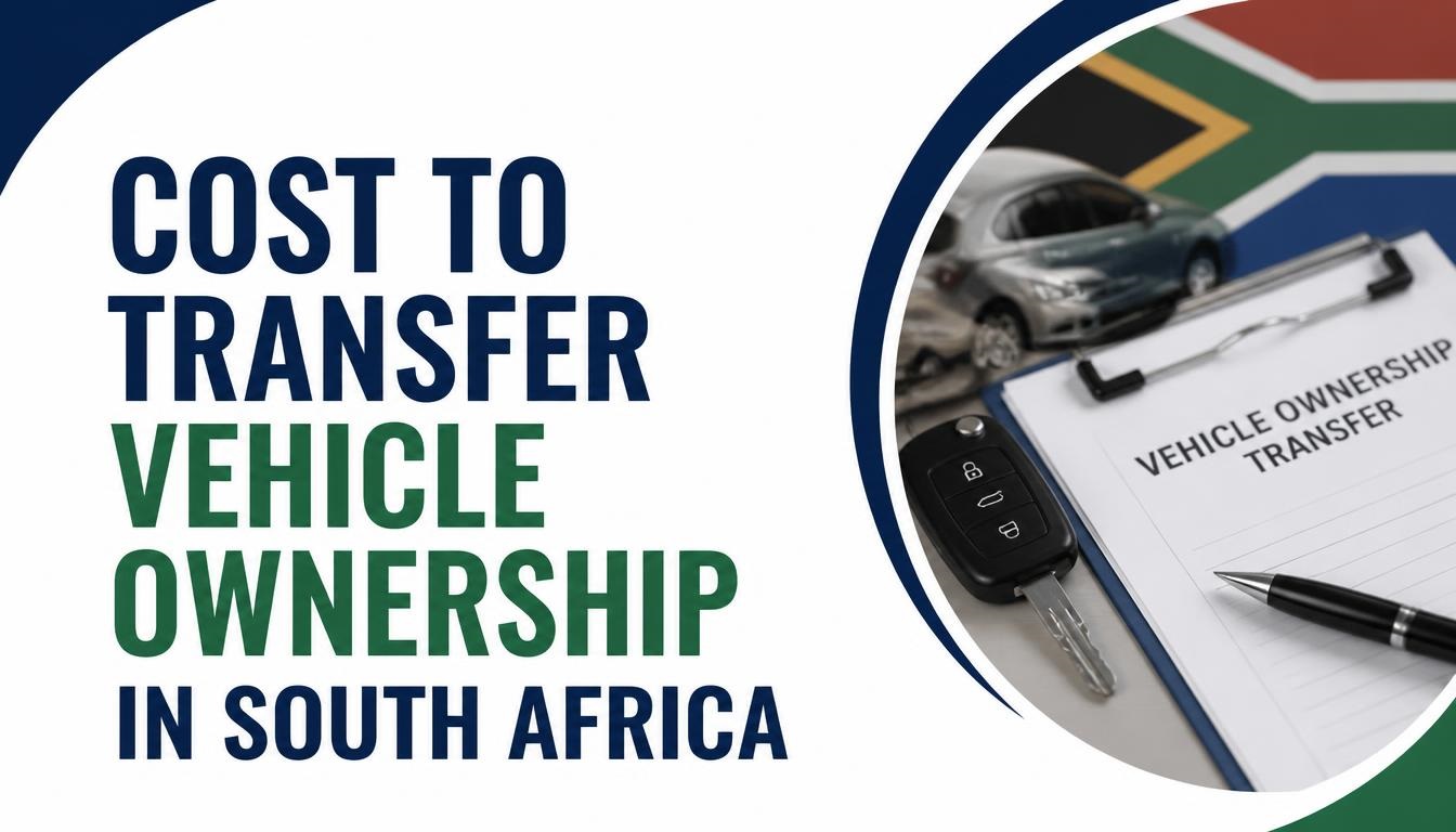 Cost to transfer vehicle ownership in South Africa