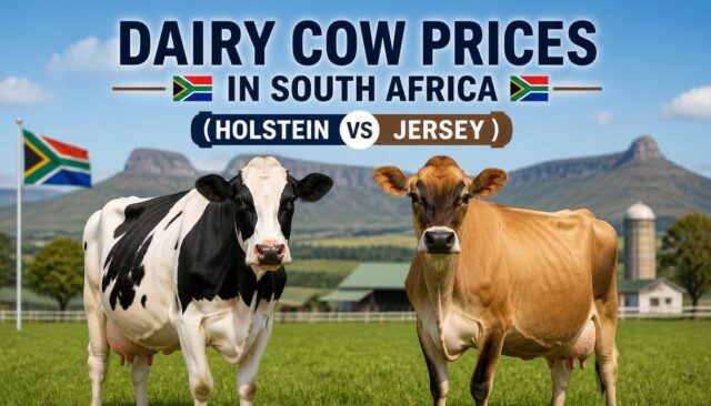 Dairy Cow Prices in South Africa (Holstein vs Jersey)