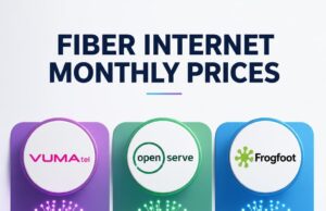 Fiber Internet Monthly Prices (Vumatel vs Openserve vs Frogfoot) Fiber Internet Monthly Prices (Vumatel vs Openserve vs Frogfoot)